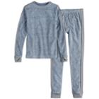 Boys 4-18 Cuddl Duds Microfleece 2-piece Baselayer Set, Size: 12-14, Grey