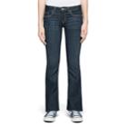 Girls 7-16 Levi's 715 Thick Stitch Taylor Bootcut Jeans, Size: 7, Blue