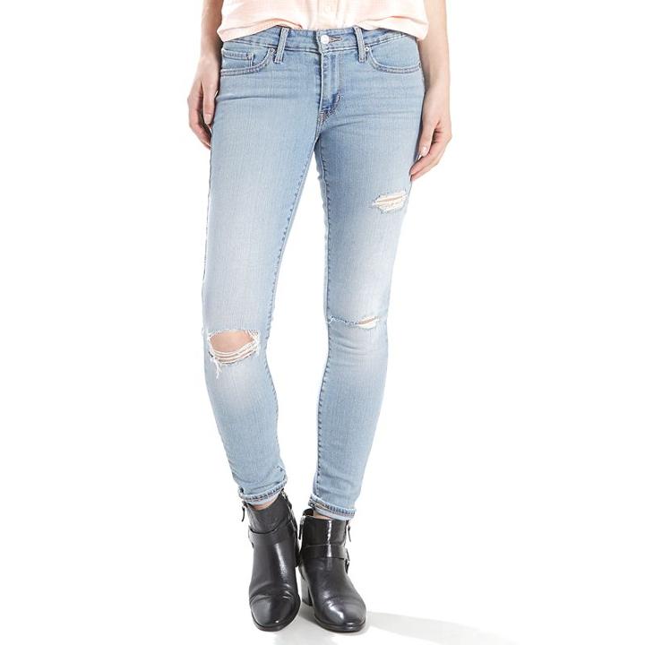 Women's Levi's&reg; 711 Skinny Jeans, Size: 33(us 16)m, Dark Blue