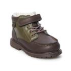 Oshkosh B'gosh&reg; Haslett Toddler Boys' Ankle Boots, Size: 9 T, Brown