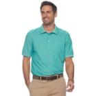 Men's Croft & Barrow&reg; Classic-fit Oxford Performance Polo, Size: Medium, Green