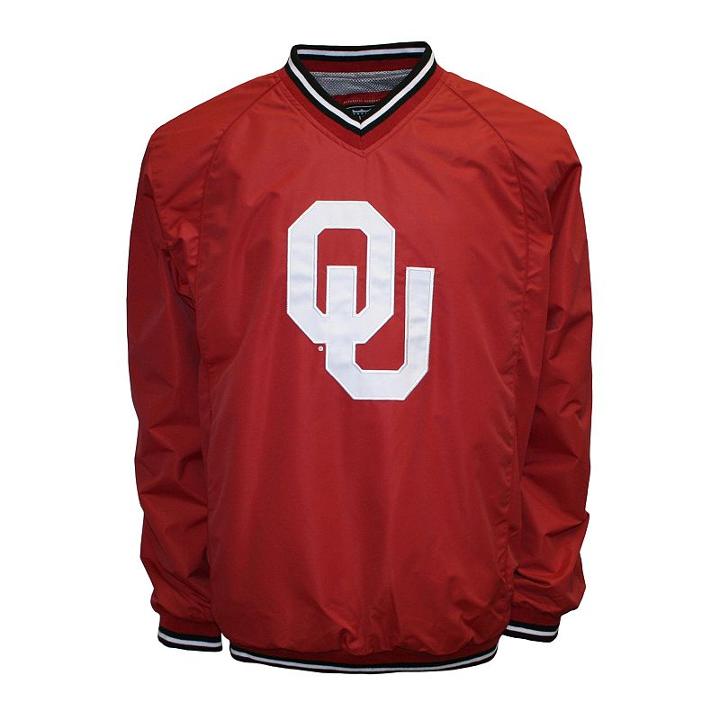 Men's Franchise Club Oklahoma Sooners Elite Windshell Jacket, Size: Xl, Red