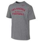 Boys 8-20 Nike Oklahoma Sooners Legend Lift Dri-fit Tee, Boy's, Size: L(14/16), Grey Other