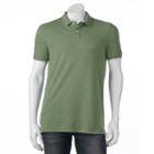 Big & Tall Sonoma Goods For Life&trade; Flexwear Classic-fit Pique Polo, Men's, Size: L Tall, Green