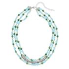 Napier Bead Multi Strand Necklace, Women's, Multicolor