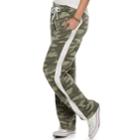 Juniors' So&reg; Drawstring Track Pants, Teens, Size: Xs, Green