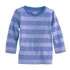 Baby Boy Jumping Beans&reg; Striped Pocket Tee, Size: 6 Months, Med Blue