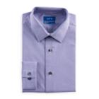 Men's Apt. 9&reg; Slim-fit Premier Flex Collar Stretch Dress Shirt, Size: 15.5-32/33, Purple