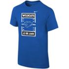 Boys 8-20 Nike Kentucky Wildcats Football Tee, Size: L 14-16, Blue