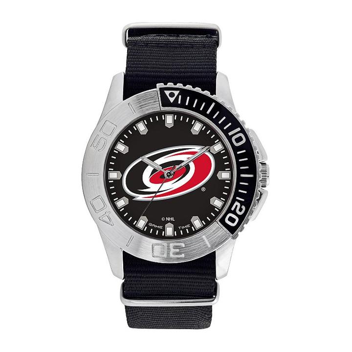 Men's Game Time Carolina Hurricanes Starter Watch, Black