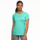 Women's Tek Gear&reg; Performance Base Layer Tee, Size: Small, Turquoise/blue (turq/aqua)