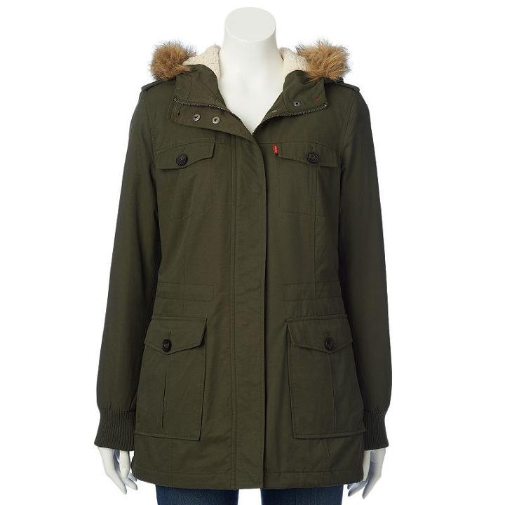 Levi's Hooded Anorak Parka - Women's