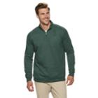 Big & Tall Croft & Barrow&reg; Classic-fit Easy-care Quarter-zip Pullover, Men's, Size: Xl Tall, Dark Green