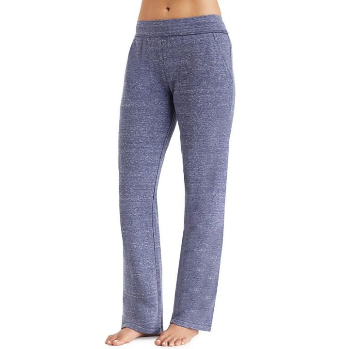 Women's Cuddl Duds Comfortwear Bootcut Lounge Pants, Size: Xlrg Av/rg, Dark Blue