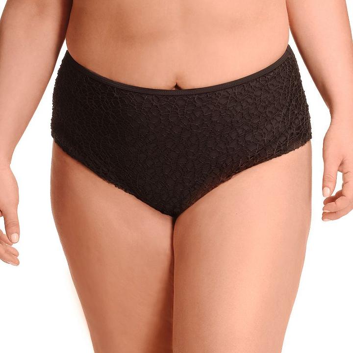 Plus Size Paramour High-waisted Bikini Bottoms, Women's, Size: 1xl, Black