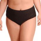 Plus Size Paramour High-waisted Bikini Bottoms, Women's, Size: 1xl, Black