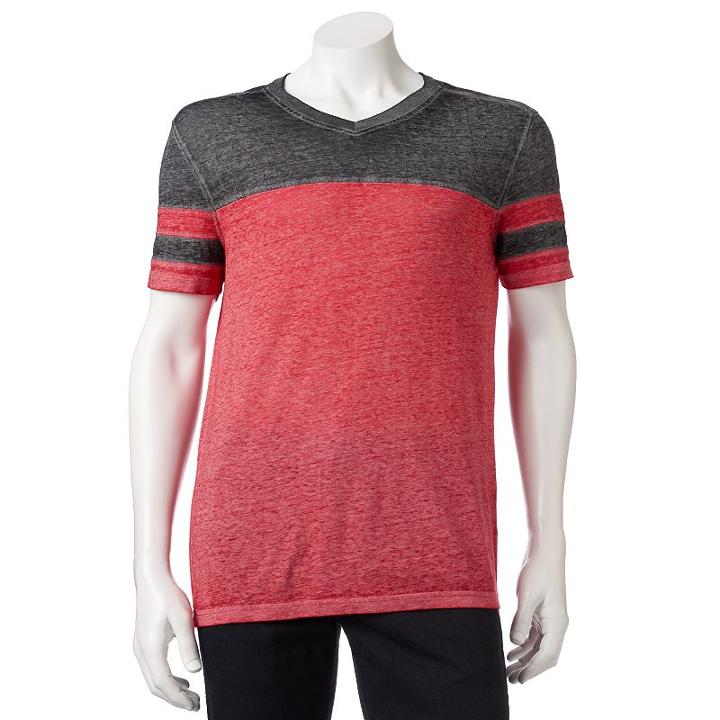 Big & Tall Helix Athleisure Tee, Men's, Size: L Tall, Red