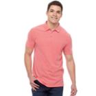 Men's Marc Anthony Core Slim-fit Polo, Size: Large, Med Red