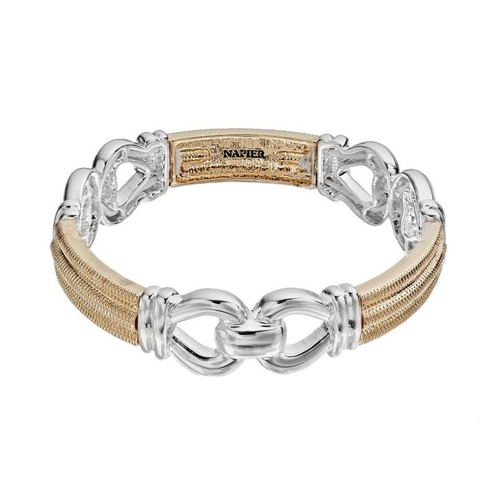 Napier Chain Link Stretch Bracelet, Women's