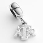Dayna U Texas A & M Aggies Sterling Silver Logo Charm, Women's, Grey
