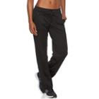 Women's Tek Gear&reg; Base Knit Bungee Hem Workout Pants, Size: Small, Black