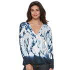 Women's Rock & Republic&reg; Twist Top, Size: Large, White