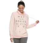 Juniors' Her Universe Star Wars The Force Foiled Sweatshirt, Teens, Size: Small, Med Beige