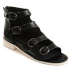 Journee Collection Oakly Women's Sandals, Size: Medium (7), Black