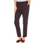 Women's Apt. 9&reg; Pleated Soft Pants, Size: Small, Purple