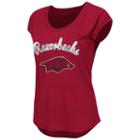 Juniors' Arkansas Razorbacks Equinox Tee, Women's, Size: Large, Med Red