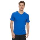 Men's Nike Dry V-neck Tee, Size: Medium, Blue