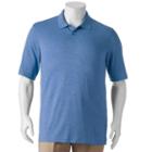 Big & Tall Haggar&reg; Cool 18&reg; Classic-fit Performance Polo, Men's, Size: Xl Tall, Blue Other