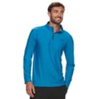 Men's Nike Breathe Quarter-zip Top, Size: Xxl, Blue