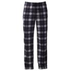 Men's Croft & Barrow&reg; Patterned Microfleece Lounge Pants, Size: Medium, Oxford