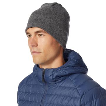 Men's Heat Last Reversible Knit Beanie, Med Grey