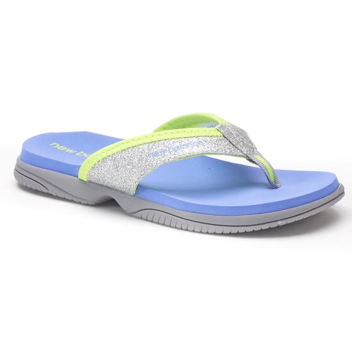New Balance Jojo Girls' Sandals, Size: 13, Grey