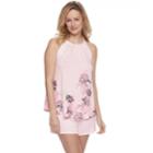 Women's Apt. 9&reg; Lace Trim Tank & Shorts Set, Size: Xl, Light Pink