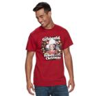 Men's Christmas Vacation Tee, Size: Medium, Med Red