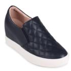 Wanted Bushkill Women's Quilted Sneakers, Size: 5.5, Blue (navy)