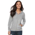 Women's Juicy Couture Embellished Hoodie, Size: Medium, Med Grey