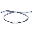 Lc Lauren Conrad Dachshund Blue Cord Slipknot Bracelet, Women's