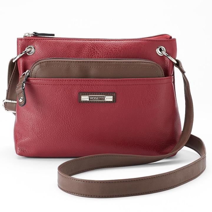 Rosetti Gilda Triple Play Mini Crossbody Bag, Women's, Med Red
