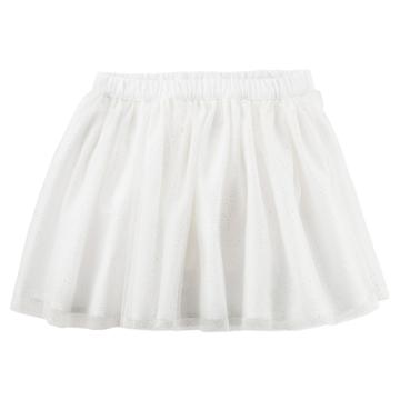 Girls 4-8 Carter's White Tutu Skirt, Size: 5
