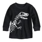 Toddler Boy Jumping Beans&reg; Thermal Graphic Tee, Size: 12 Months, Black