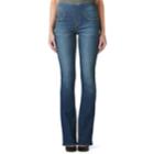 Women's Rock & Republic&reg; Fever Pull-on Bootcut Jeans, Size: 8 - Regular, Med Blue
