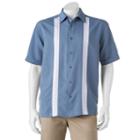 Men's Havanera Classic-fit Embroidered Panel Button-down Shirt, Size: Xxl, Grey Other