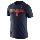 Men's Nike Syracuse Orange Facility Tee, Size: Large, Blue (navy)
