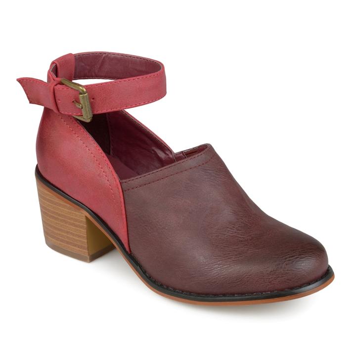 Journee Collection Zhara Women's Clogs, Size: Medium (10), Dark Red