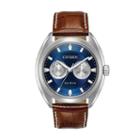Citizen Eco-drive Men's Paradex Leather Watch - Bu4010-05l, Brown