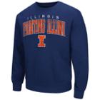 Men's Campus Heritage Illinois Fighting Illini Slate Sweatshirt, Size: Large, Med Orange